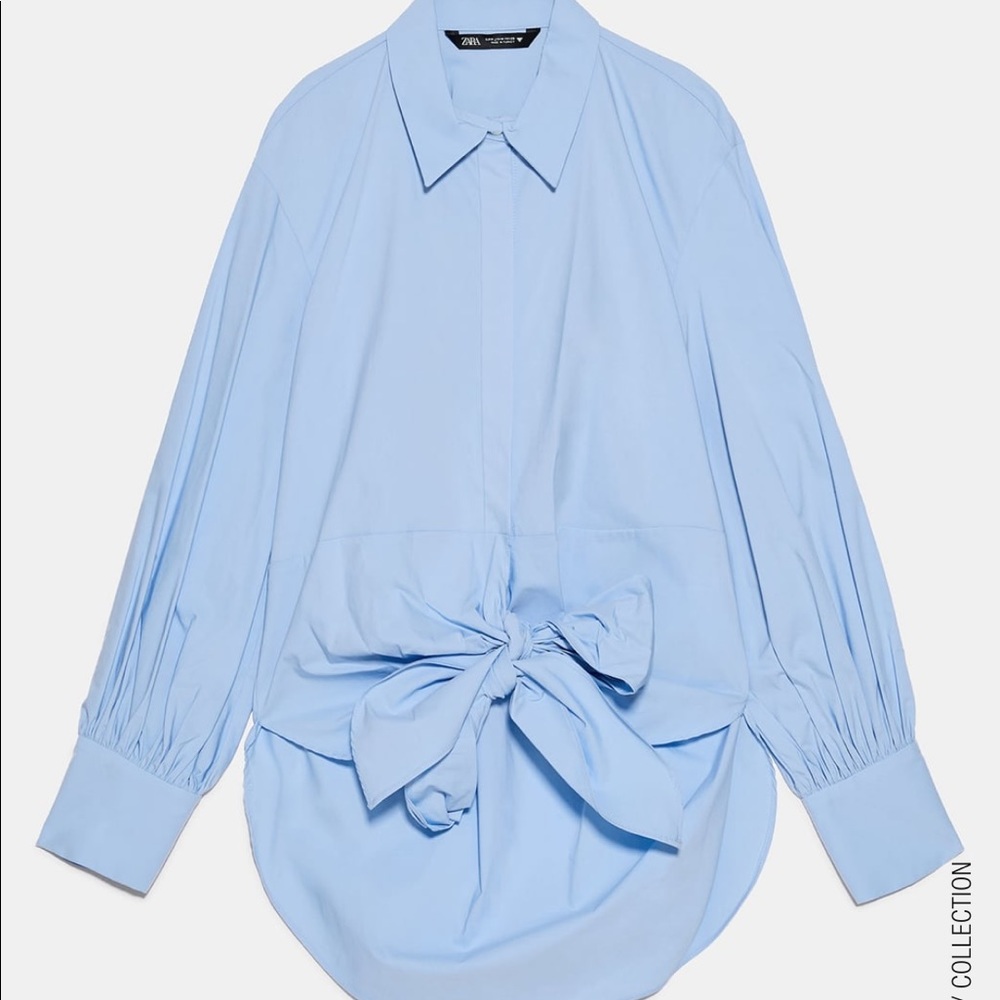 Zara Bloggers Favorite tie top - Picture 4 of 7
